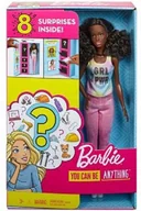 Lalki dla dziewczynek - Barbie Lalka brunetka Kariera-niespodzianka GLH63 - miniaturka - grafika 1