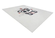 Dywany dla dzieci - Dywan do prania BAMBINO 1129 Panda dla dzieci, antypoślizgowy - krem beżowy 160x220 cm - miniaturka - grafika 1