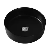 Umywalki - Umywalka ceramiczna Elvira 35.5 x 35.5 Domino - miniaturka - grafika 1