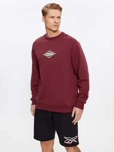 Reebok Bluza Sporting Goods II0680 Czerwony Regular Fit - Bluzy męskie - miniaturka - grafika 1
