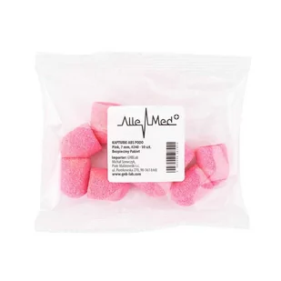 Allemed Kapturki do pedicure 7 mm gradacja 240 10 szt ABS Podo AlleMed Różowy Pink - Frezarki do paznokci - miniaturka - grafika 1