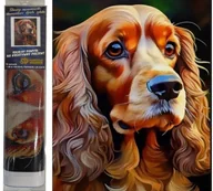 Zabawki kreatywne - *****Diamentowa mozaika pies co 2003121 31215 - miniaturka - grafika 1