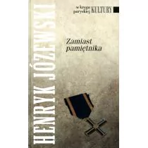 INSTYTUT KSIĄŻKI ZAMIAST PAMIĘTNIKA