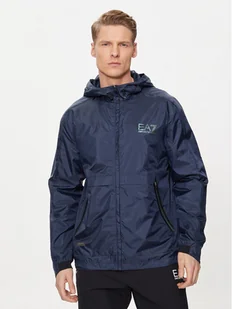 EA7 Emporio Armani Kurtka bomber 3DPB03 PNFHZ 1554 Granatowy Regular Fit - Kurtki męskie - miniaturka - grafika 1