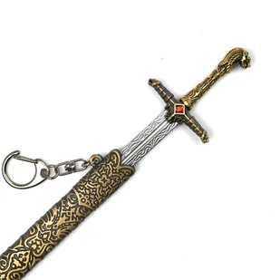 Brienne’s Oathkeeper 22 cm Metal Brelok Game Of Thrones - Breloki - miniaturka - grafika 1