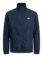 Kurtki męskie - JACK & JONES Męska kurtka Jjdover Collar, granatowy blezer, XXL - miniaturka - grafika 1
