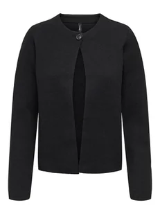 ONLY Kardigan w kolorze czarnym - Swetry damskie - miniaturka - grafika 1