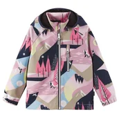 Kurtki i płaszcze dla chłopców - Dziecięca kurtka softshellowa Reima Vantti Rozmiar dziecięcy: 92 / Kolor: szary/różówy - miniaturka - grafika 1