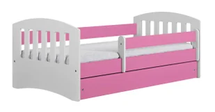 Łóżko dla dziewczynki z materacem 80x180 W1-T19 - Łóżka dla dzieci i młodzieży - miniaturka - grafika 1