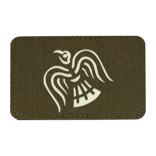 M-Tac - Naszywka Sztandar Wrona - Cordura 500D - Laser Cut - Fluorescencyjna - Ranger Green/GID - 51171239 - Odzież taktyczna i umundurowanie - miniaturka - grafika 1