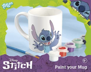 Pomaluj swoją własną filiżankę, Stitch, Totum - Zabawki kreatywne - miniaturka - grafika 1
