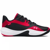 Buty sportowe damskie - Buty do koszykówki uniseks Under Armour UA Lockdown 7 Low - czarne - miniaturka - grafika 1