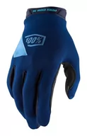 Rękawiczki rowerowe - 100%, Rękawiczki kolarskie, Ridecamp Glove navy, niebieski, rozmiar M - miniaturka - grafika 1