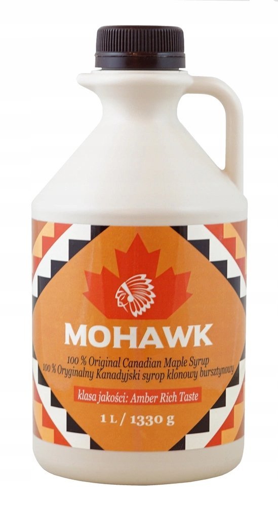 Syrop klonowy bursztynowy Amber Rich Taste 1L/1,32kg Mohawk