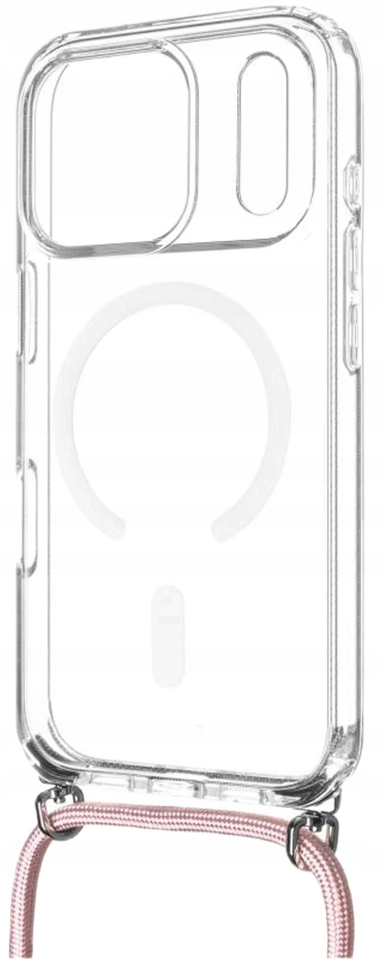 Fixed FIXED MagPure Neck do Apple iPhone 17 Pro Max, różowy