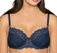 Biustonosze - BIUSTONOSZ AVA 1992 NAVY BLUE (kolor navy-blue, rozmiar 85G) - miniaturka - grafika 1