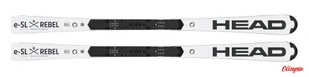 Narty Head WCR e-SL Rebel FIS SW RP WCR 14 White/Black 2022/2023 - Narty - miniaturka - grafika 1
