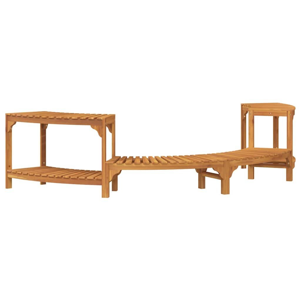 vidaXL Okrągła zewnętrzna wanna spa Brązowy 272 x 120 x 55.5 cm