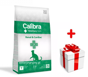 Sucha karma dla kotów - Calibra Veterinary Diets Cat Renal/Cardiac 2kg + niespodzianka dla kota GRATIS! - miniaturka - grafika 1
