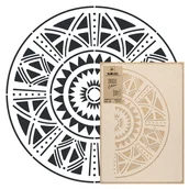 Szablony malarskie - Nakleo szablon malarski wielokrotny // AFRICAN MANDALA - LARGE (średnica 89cm) - miniaturka - grafika 1