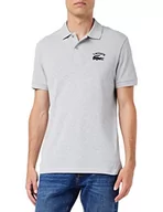 Koszulki męskie - Lacoste męska koszulka polo, Chińskie srebro., XS - miniaturka - grafika 1