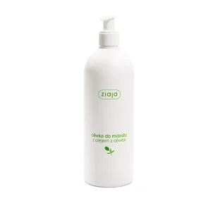 Ziaja Naturalna oliwka do masażu z olejem z oliwek 500ml - Olejki i świece do masażu - miniaturka - grafika 1