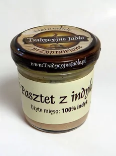 Pasztet z indyka 80g - Kiełbasa i wędliny - miniaturka - grafika 1