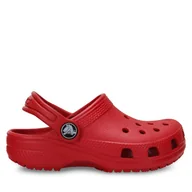 Buty dla dziewczynek - Klapki Crocs Crocs Classic Kids Clog T 206990 Czerwony - miniaturka - grafika 1