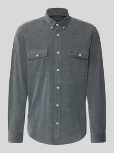 Koszula casualowa z listwą guzikową - Kurtki męskie - miniaturka - grafika 1