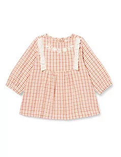 Noppies Baby Girls Dress Nash Long Sleeve Sukienka do gry dla dzieci, Rose Dawn - N026, 86 - Sukienki - miniaturka - grafika 1