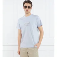 Koszulki męskie - GUESS T-shirt SS CN GUESS EMBRO BO | Regular Fit - miniaturka - grafika 1