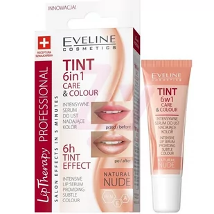 Eveline TINT CARE & COLOUR Serum do ust 6w1 nude - Balsamy do ust - miniaturka - grafika 1