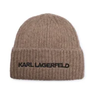 Czapki damskie - Karl Lagerfeld Wełniana czapka k/essential - miniaturka - grafika 1