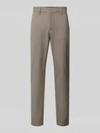 Spodnie męskie - Chinosy o kroju slim fit z dodatkiem wiskozy model ‘MARK’ - miniaturka - grafika 1