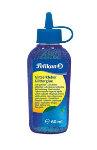 Pelikan AG Klej z brokatem 60ml niebieski - Artykuły biurowe - miniaturka - grafika 2