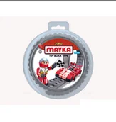 Klocki - Mayka Klockomania klocki Taśma podwójna 1 metr szary - miniaturka - grafika 1