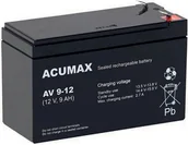 Baterie do zasilaczy awaryjnych UPS - EMU Akumulator AV 12V/9Ah - miniaturka - grafika 1