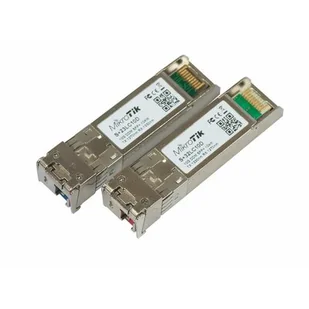 Mikrotik SFP+ 10G WDM S+2332LC10D - Pozostałe akcesoria sieciowe - miniaturka - grafika 1