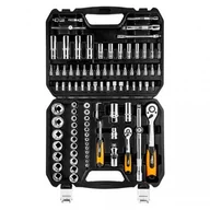 Zestawy narzędziowe - NEO-TOOLS Klucze nasadowe, 1/4", 1/2", CrV, zestaw 94 szt. TOP-08-665 - miniaturka - grafika 1