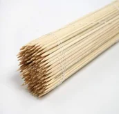 Akcesoria do grilla - Bambusowe Patyki Do Szaszłyków 30cm op.200sztuk - miniaturka - grafika 1