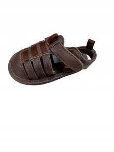 Buty dla niemowląt brązowe 3-6msc - Buciki dla niemowląt - miniaturka - grafika 1