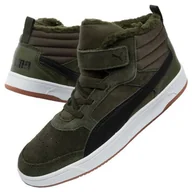 Buty dla dziewczynek - Buty Dziecięce PUMA Rebound Street SD FUR PS [367869 02] -29 - miniaturka - grafika 1