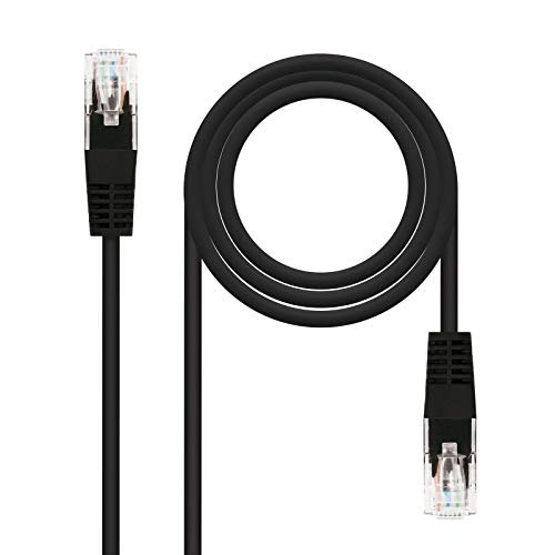 Kabel sieciowy kategorii 6, UTP, AWG24, czarny, długość 25 cm, idealny do wydajnych i bezpiecznych połączeń sieciowych.
