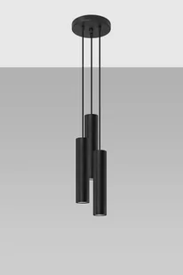 Sollux Lighting Lampa wisząca LAGOS 3P czarny - Lampy sufitowe - miniaturka - grafika 1