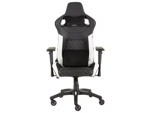 CORSAIR Corsair Fotel Gamingowy T1 RACE 2018 Czarny/Biały (CF-9010012-WW) - Fotele gamingowe - miniaturka - grafika 1