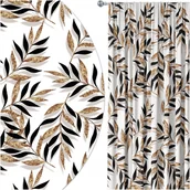 Zasłony - Zasłony Gotowe Na Taśmie Zasłona Na Żabki 140X250 - miniaturka - grafika 1