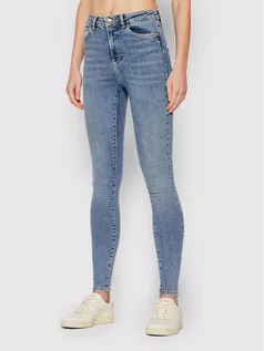 Spodnie damskie - Vero Moda Jeansy Sophia 10232053 Niebieski Skinny Fit - grafika 1