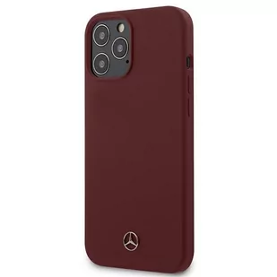 Mercedes MEHCP12LSILRE iPhone 12 Pro Max 6,7" czerwony/red hardcase Silicone Line Mer006993-0 - Etui i futerały do telefonów - miniaturka - grafika 1