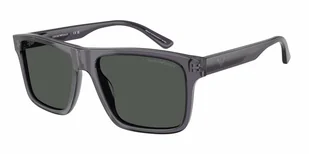 Okulary Przeciwsłoneczne Emporio Armani EA 4232 Transparent Dark Grey - Okulary przeciwsłoneczne - miniaturka - grafika 1