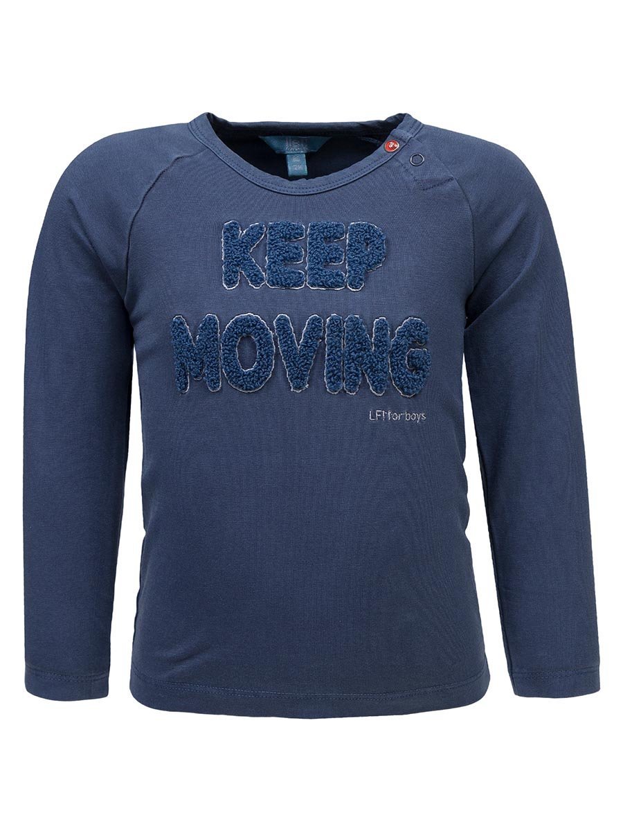 Chłopięca bluzka z długim rękawem granatowa Lief r.116